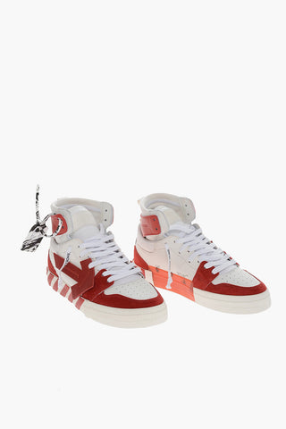 Calfskin VULCANIZED High-top Sneakers