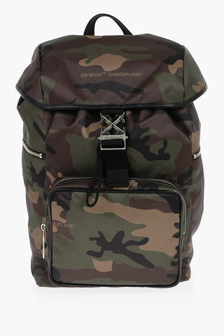 Camouflage Motif ARROW TUC Nylon Backpack