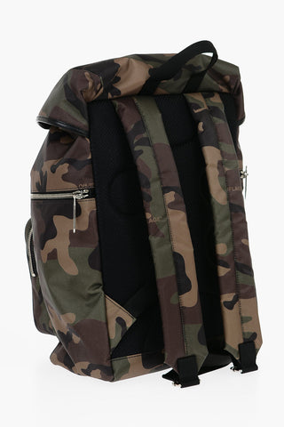 Camouflage Motif ARROW TUC Nylon Backpack