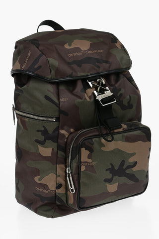 Camouflage Motif ARROW TUC Nylon Backpack