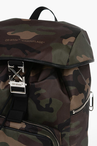 Camouflage Motif ARROW TUC Nylon Backpack