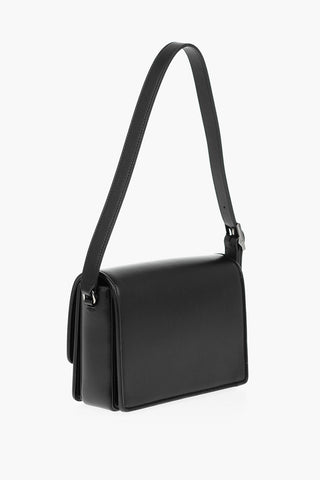 Leather CARASKY Shoulder Bag with Studs