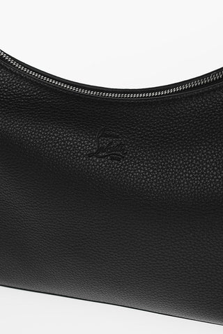 Textured Leather LOUBILA Hobo Bag
