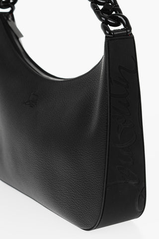 Textured Leather LOUBILA Hobo Bag
