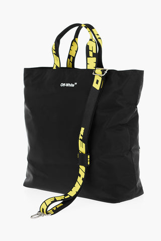 Borsa Tote HARDCORE in Nylon con Manici Logati