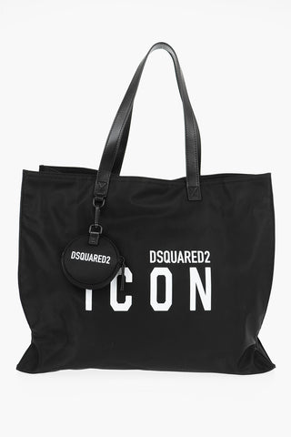 Nylon ICON Shopping Bag with Removable Purse