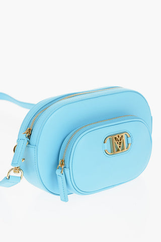 Front Pocket Leather Crossbody Bag