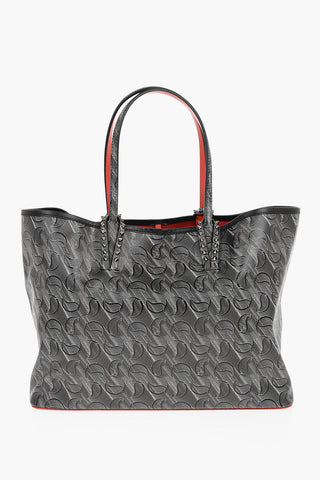 Monogram Leather CABATA Tote Bag with Inner Clutch