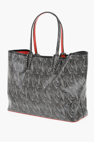 Monogram Leather CABATA Tote Bag with Inner Clutch