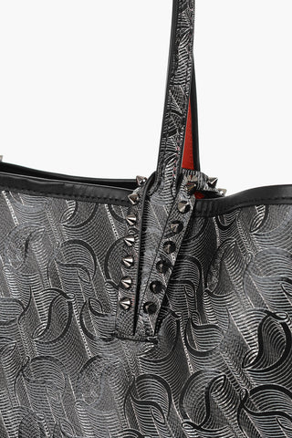 Monogram Leather CABATA Tote Bag with Inner Clutch