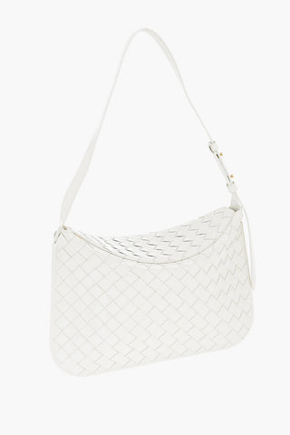 Braided Patent Leather LOOP Hobo Bag