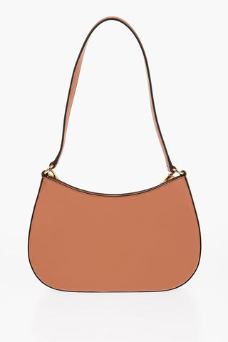 Borsa Hobo in Pelle con Dettaglio Removibile