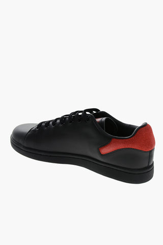 RUNNER Leather ORION Sneakers with Suede Detail