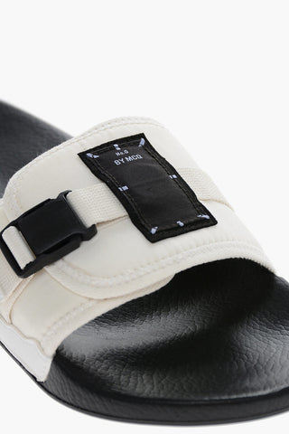 Two-Tone Slider With Patch Logo