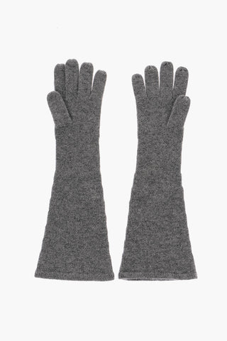 Cashmere Long Gloves