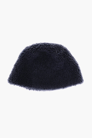 Solid Color Sherpa Wool Bucket Hat