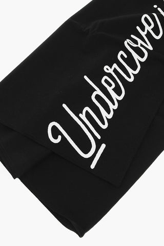 UNDERCOVERISM Wool Scarf with Contrasting Print