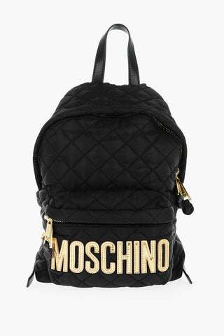 COUTURE! Quilted Backpack with Golden Details
