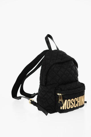 COUTURE! Quilted Backpack with Golden Details