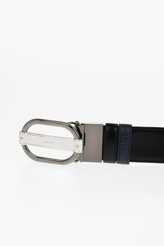 Cintura Reversibile in Pelle 35mm