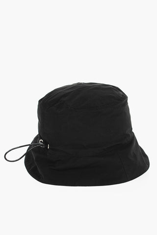 Solid Color HELVET Bucket Hat with Logo