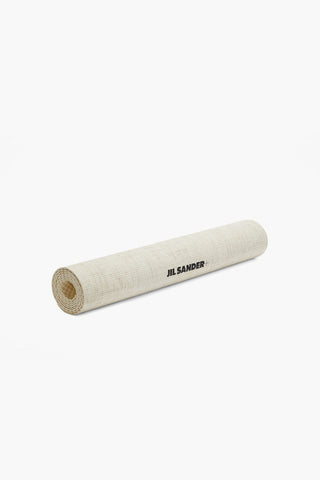 Rubber and Jute Yoga Mat with Printed Logo