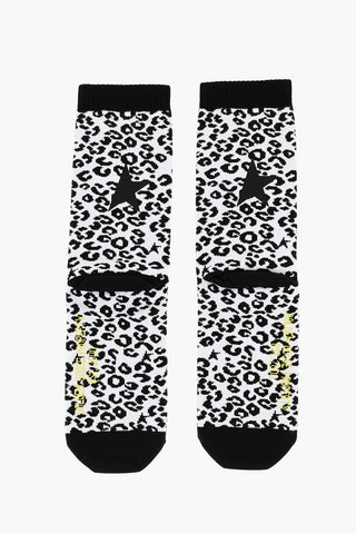 Calzini Lunghi in Motivo Animalier