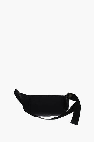 Nylon Blend NECESSAIRE Pouch with Logo Plate