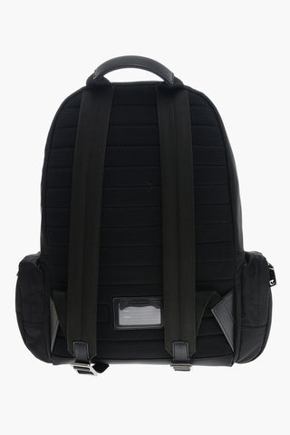 Nylon Blend NECESSAIRE Multipocketed Backpack