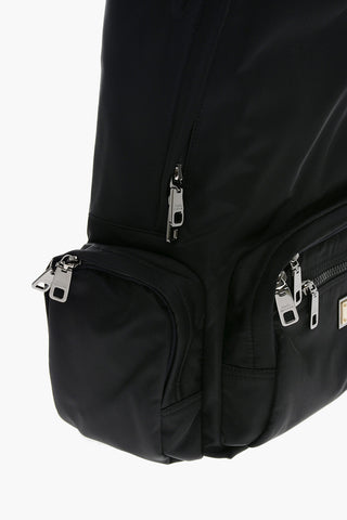 Nylon Blend NECESSAIRE Multipocketed Backpack