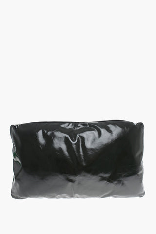 Brushed Leather PUFFY CUSHION Padded Bag