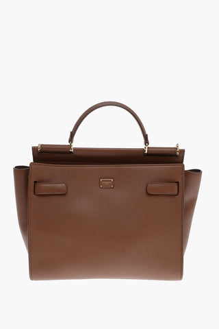 Leather TAHITI Tote Bag with Removable Shoulder Strap