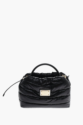 Borsa a Mano in Pelle NECESSAIRE con Cover Trapuntata