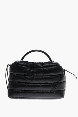 Borsa a Mano in Pelle NECESSAIRE con Cover Trapuntata