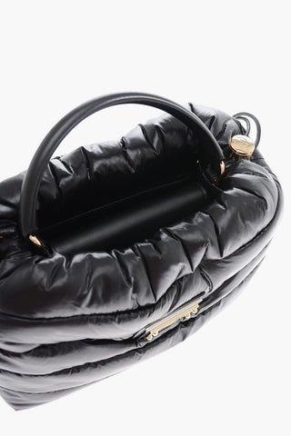 Borsa a Mano in Pelle NECESSAIRE con Cover Trapuntata