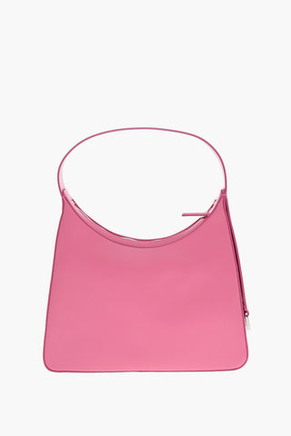 Borsa Hobo in Pelle con Chiusura a Zip