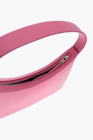 Borsa Hobo in Pelle con Chiusura a Zip
