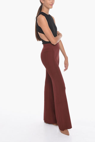 Ribbed Bodysuit with Cut-Out Detail