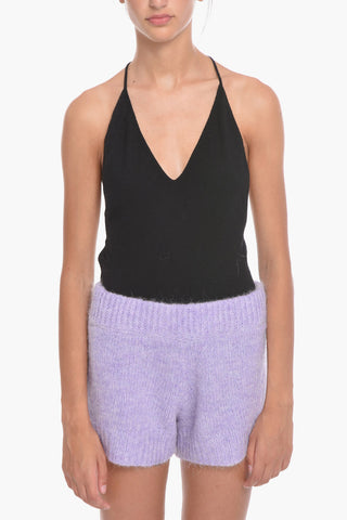 Cashmere Blend COSY Bare-back Bodysuit