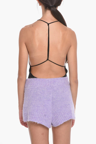 Cashmere Blend COSY Bare-back Bodysuit