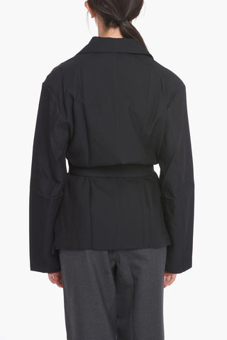 Double Breasted Blazer with Belt