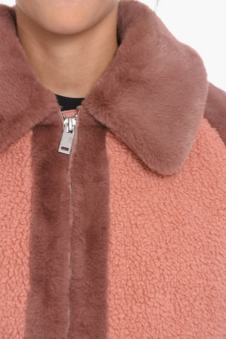 Sherpa AUGUSTA Baseball Jacket with Ribb Cuffs