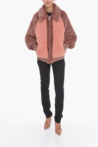 Sherpa AUGUSTA Baseball Jacket with Ribb Cuffs