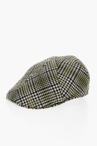Houndstooth DONALD Flat Cap