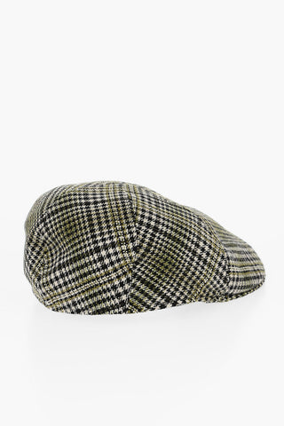 Houndstooth DONALD Flat Cap