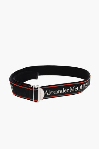 Fabric Belt with Contrasting Trims 45mm