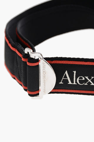 Fabric Belt with Contrasting Trims 45mm