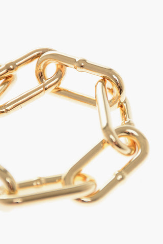 Bracciale a Catena Effetto Dorato