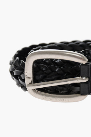 Braided Leather HOUSTON Belt 40mm