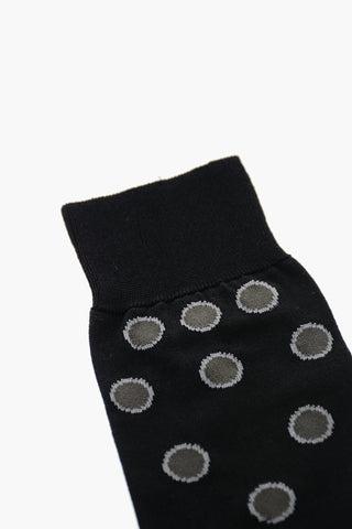 Solid Color Socks with Embroidery